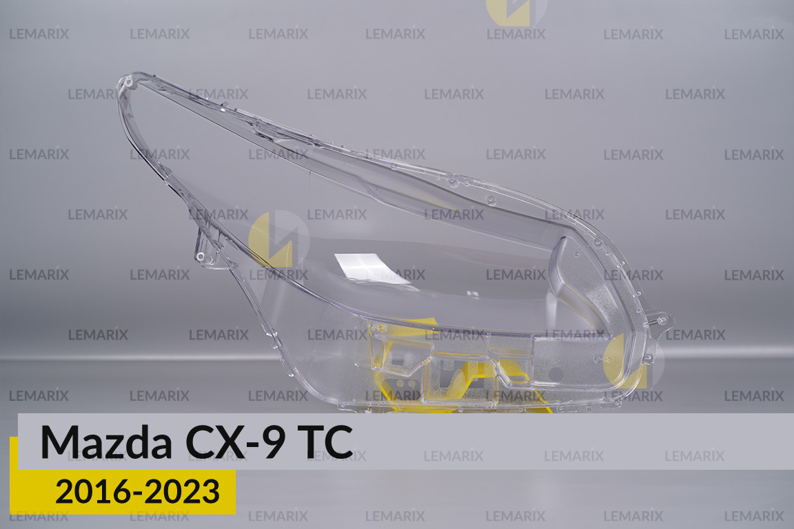 Стекло фары Mazda CX-9 TC (2016-2024) левое