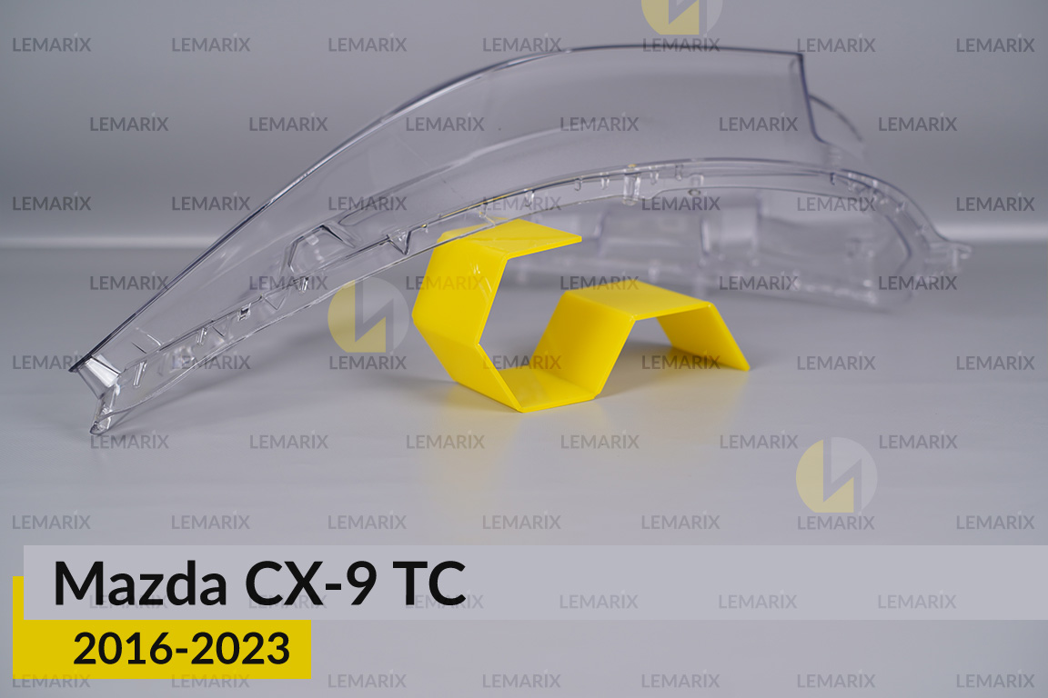 Стекло фары Mazda CX-9 TC (2016-2024) левое