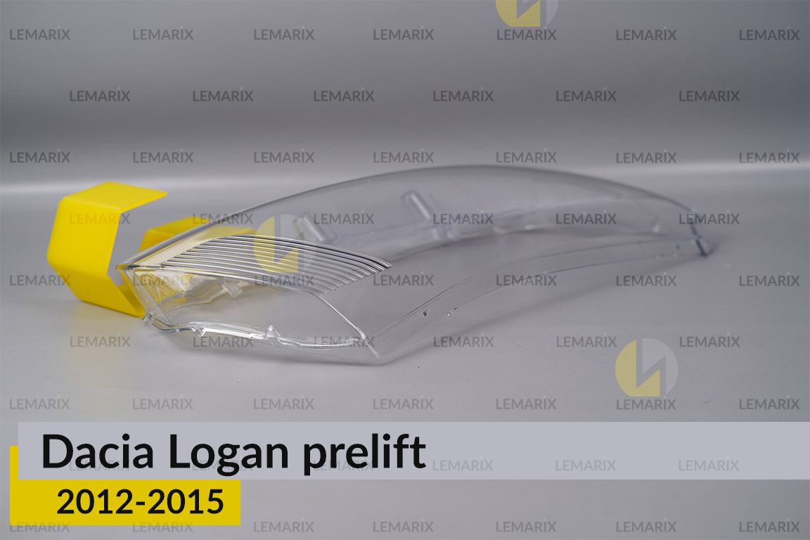 Скло фари Dacia Logan (2012-2015) дорест праве