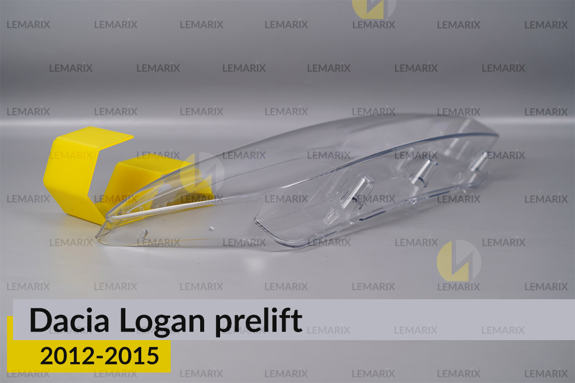 Скло фари Dacia Logan (2012-2015) дорест праве