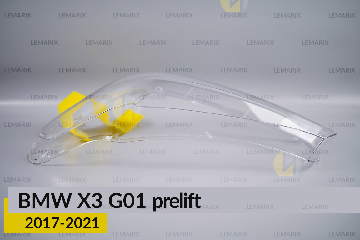 Скло фари BMW X3 G01 (2017-2021) дорест ліве
