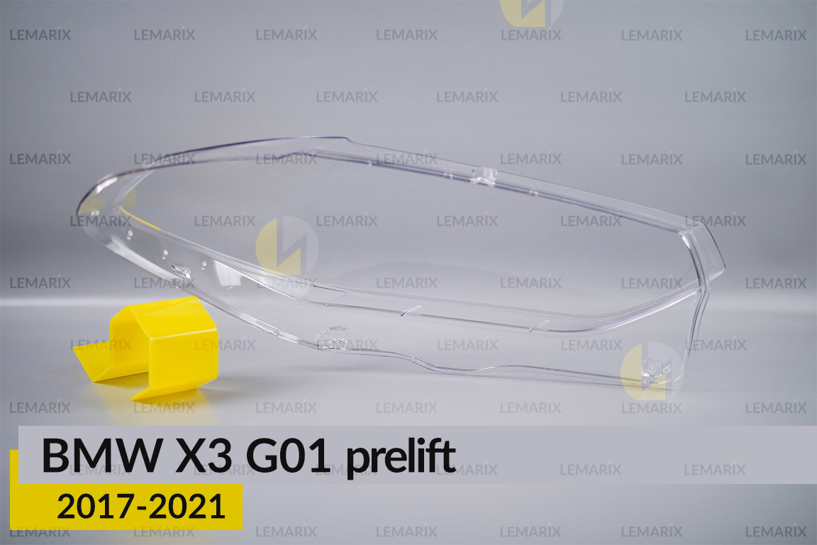 Скло фари BMW X3 G01 (2017-2021) дорест ліве