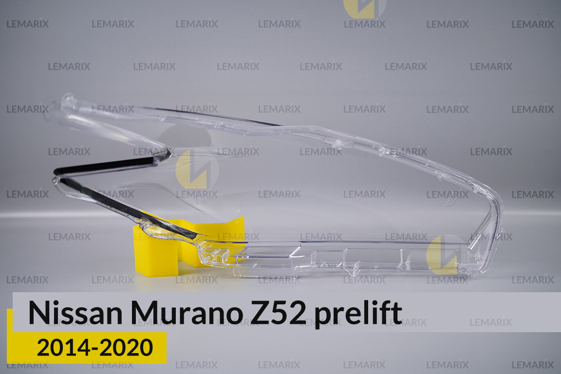 Скло фари Nissan Murano Z52 (2014-2020) дорест ліве