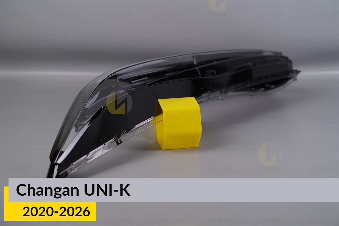 Скло фари Changan UNI-K (2020-2026) ліве