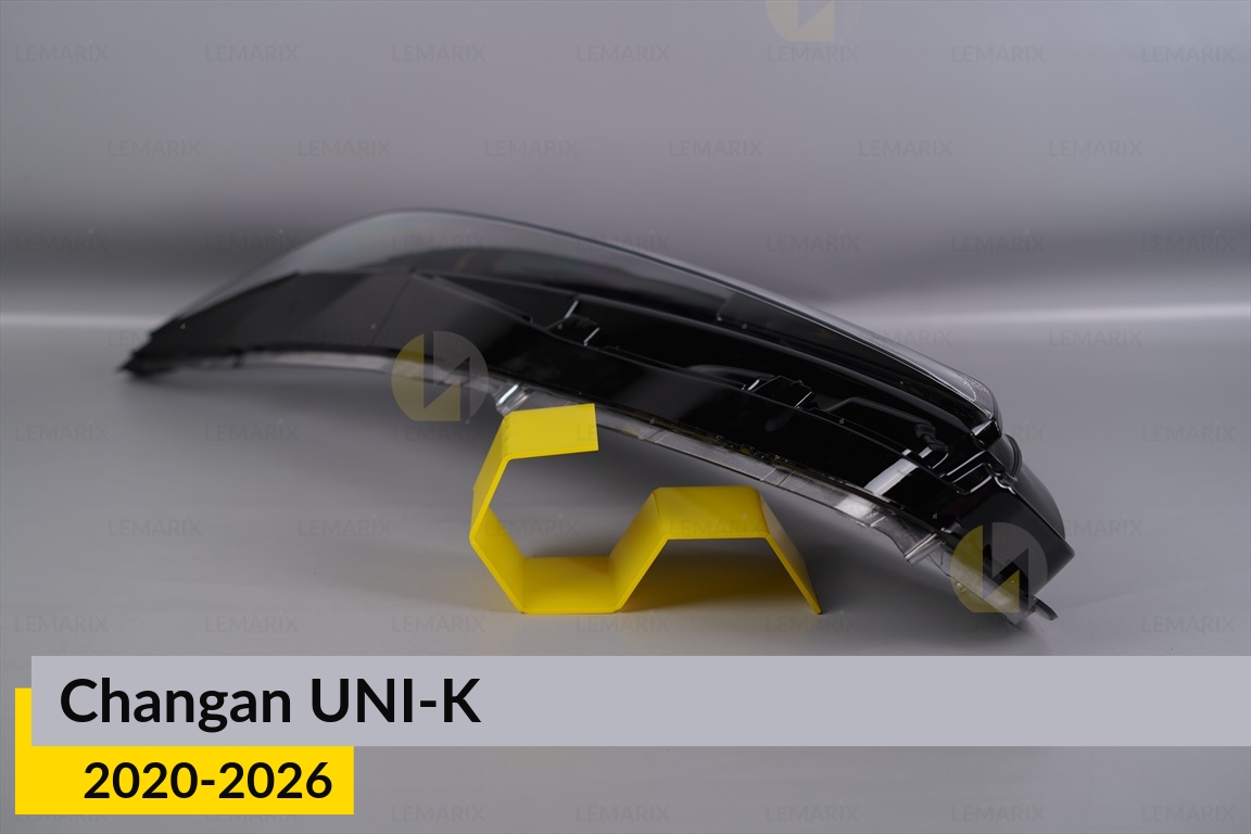 Скло фари Changan UNI-K (2020-2026) ліве