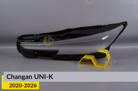 Скло фари Changan UNI-K (2020-2026) ліве