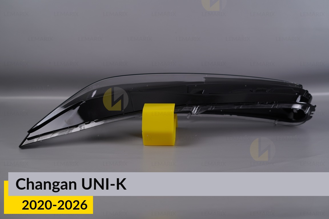 Скло фари Changan UNI-K (2020-2026) ліве