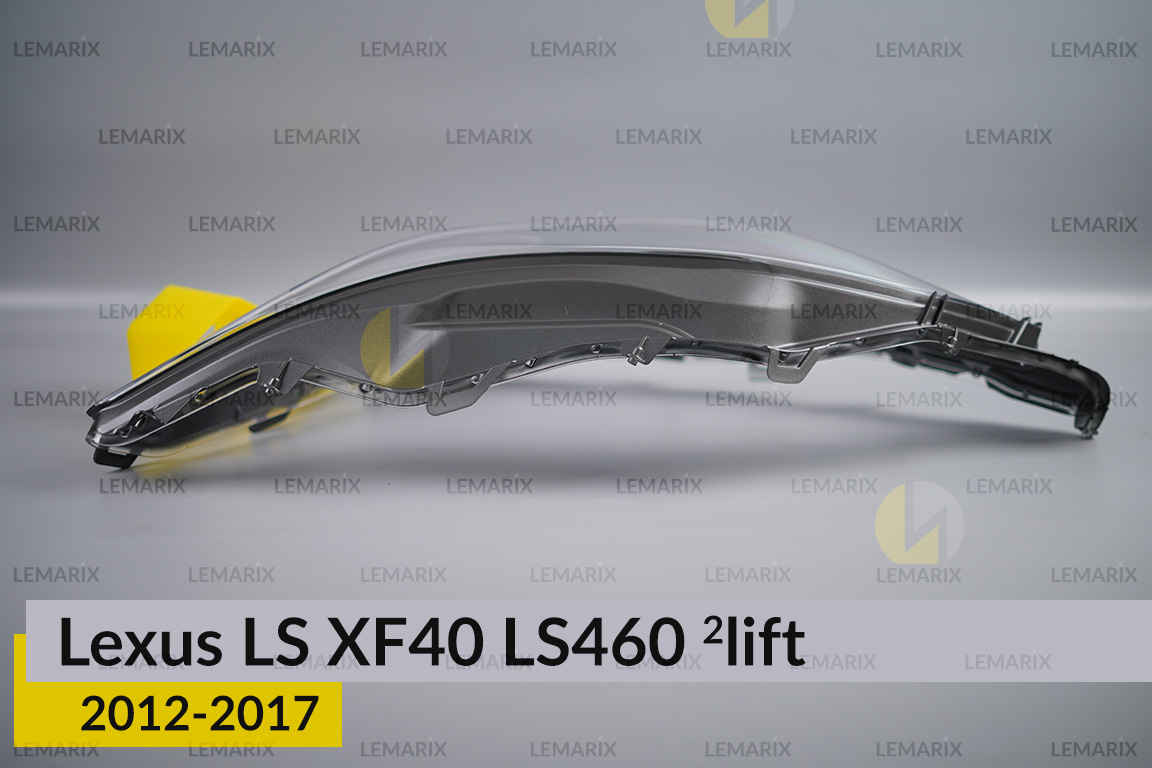 Стекло фары Lexus LS XF40 LS460 (2012-2017) 2 рест левое