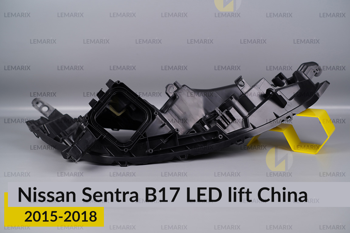Корпус фары Nissan Sentra B17 LED China (2015-2018) рест левый