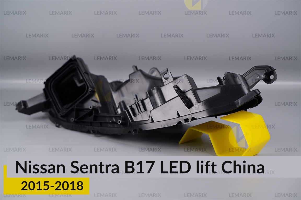 Корпус фары Nissan Sentra B17 LED China (2015-2018) рест левый