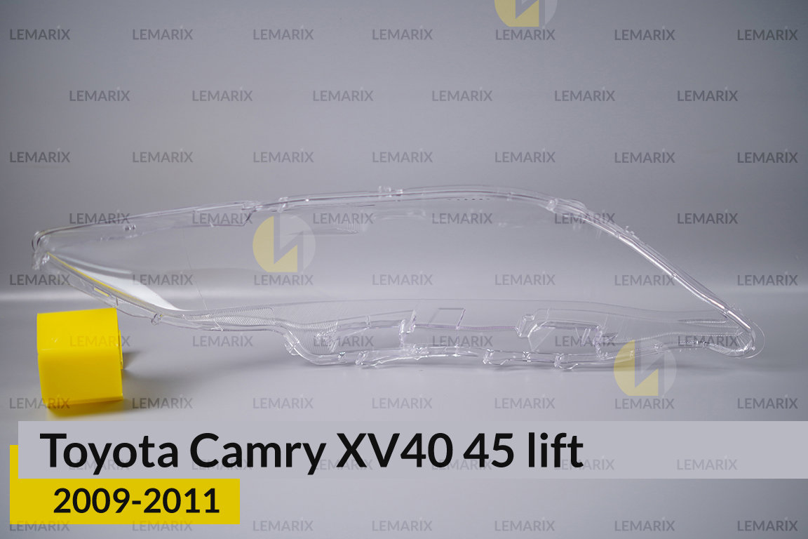 Скло фари Toyota Camry XV40 45 (2009-2011) рест ліве