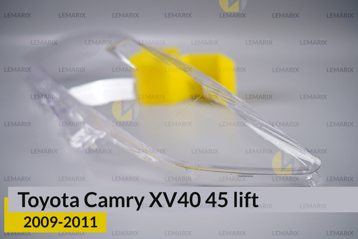 Скло фари Toyota Camry XV40 45 (2009-2011) рест ліве