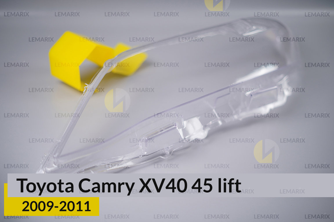 Скло фари Toyota Camry XV40 45 (2009-2011) рест ліве