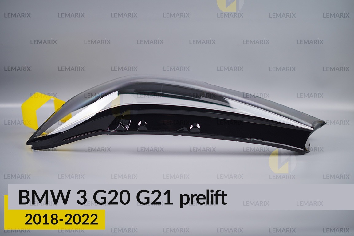 Скло фари BMW 3 G20 G21 (2018-2022) дорест ліве