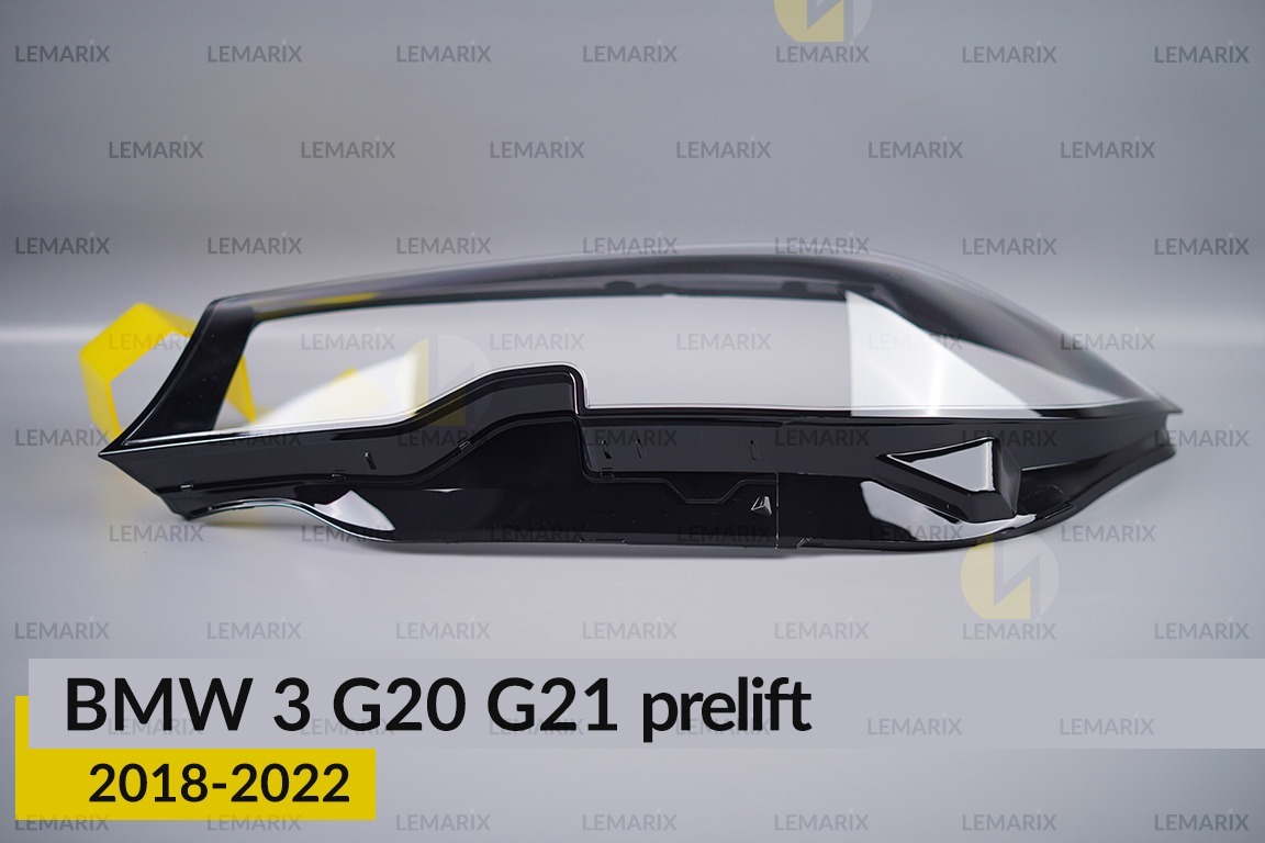 Скло фари BMW 3 G20 G21 (2018-2022) дорест ліве