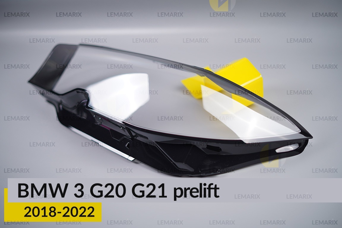 Скло фари BMW 3 G20 G21 (2018-2022) дорест ліве