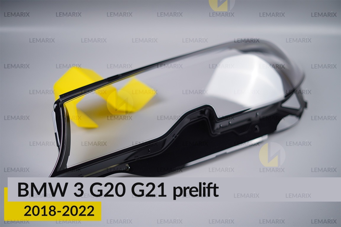 Скло фари BMW 3 G20 G21 (2018-2022) дорест ліве