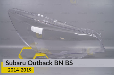 Скло фари Subaru Outback BN BS (2014-2017) дорест праве