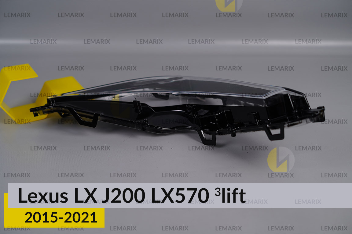 Стекло противотуманной фары Lexus LX J200 LX570 (2015-2021) 3 рест левое