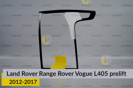 Стекло заднего фонаря Land Rover Range Rover Vogue L405 (2012-2017) дорест правое