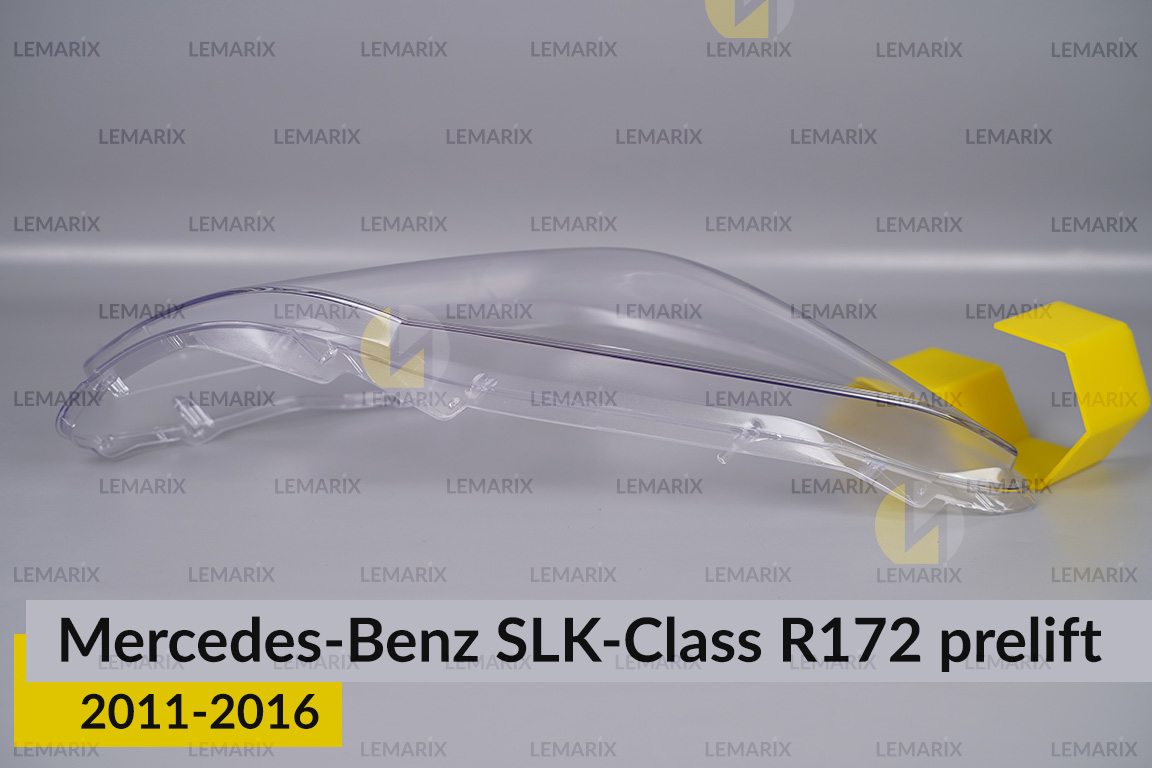 Стекло фары Mercedes-Benz SLK-Class R172 (2011-2016) дорест правое
