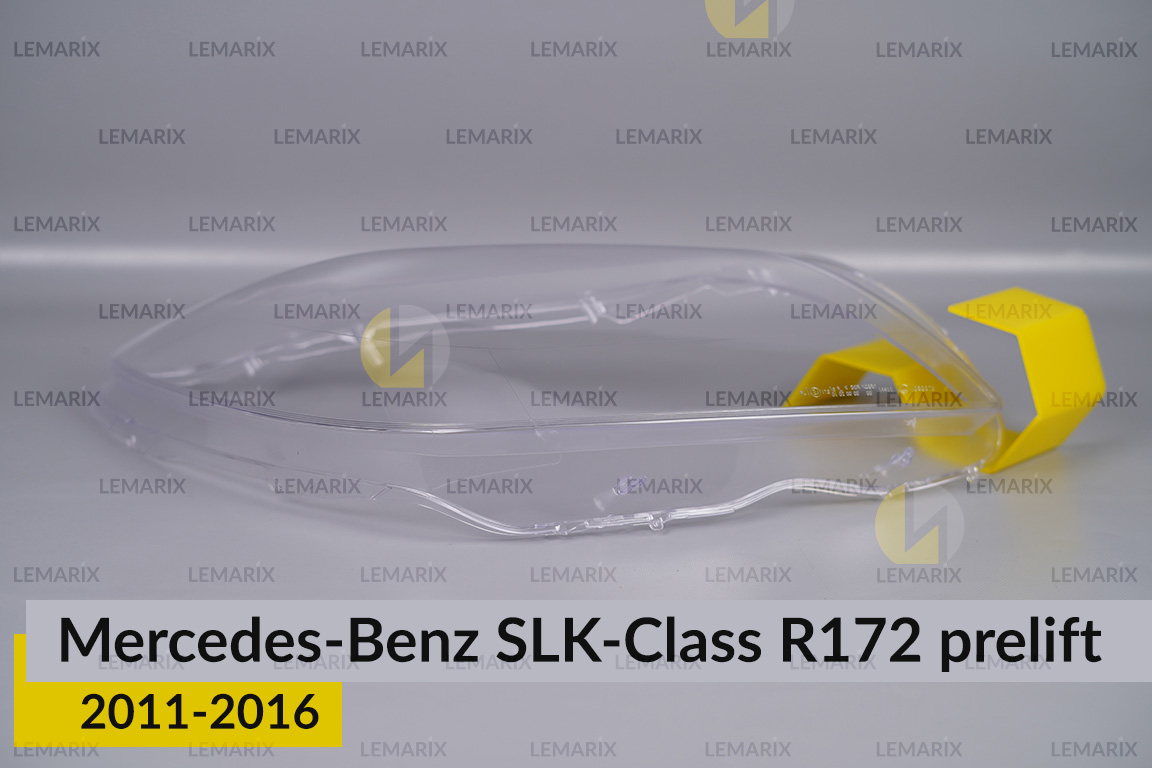 Стекло фары Mercedes-Benz SLK-Class R172 (2011-2016) дорест правое