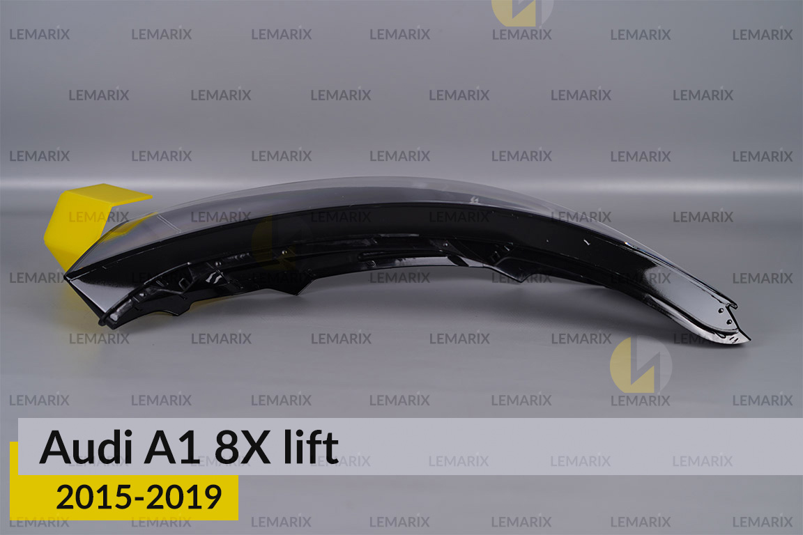 Скло фари Audi A1 8X (2015-2019) рест праве