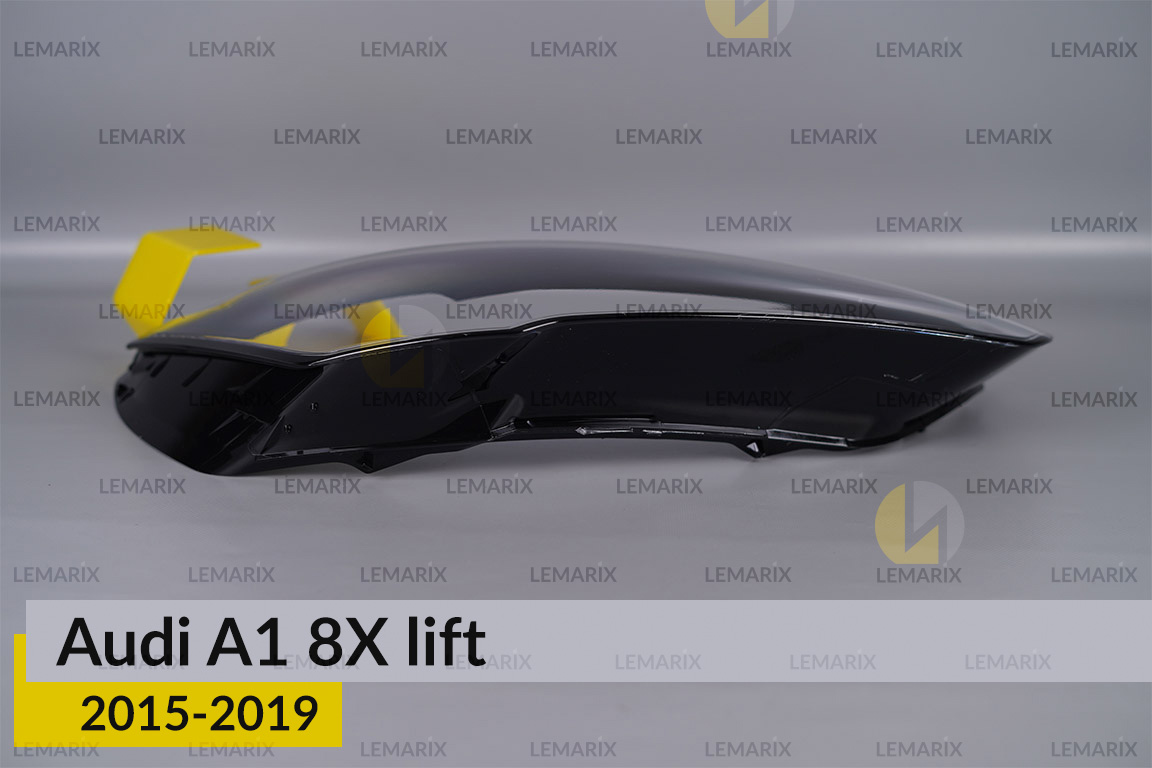 Скло фари Audi A1 8X (2015-2019) рест праве