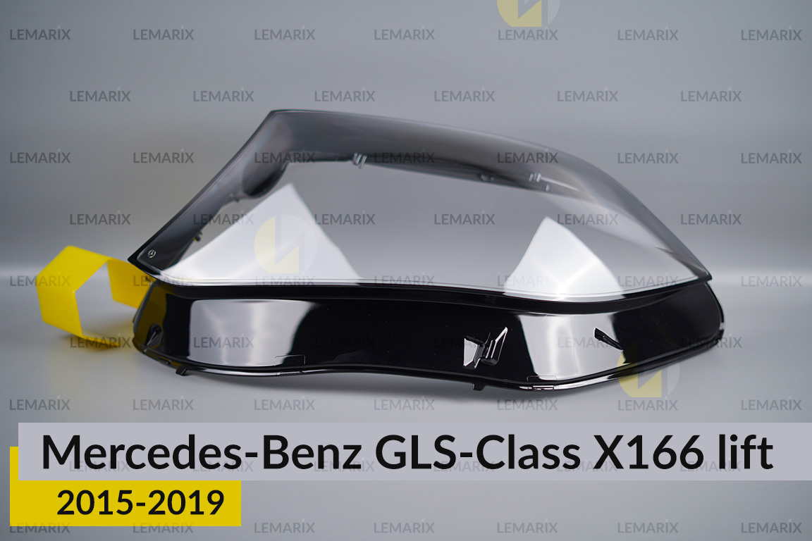 Скло фари Mercedes-Benz GLS-Class X166 (2015-2019) рест ліве