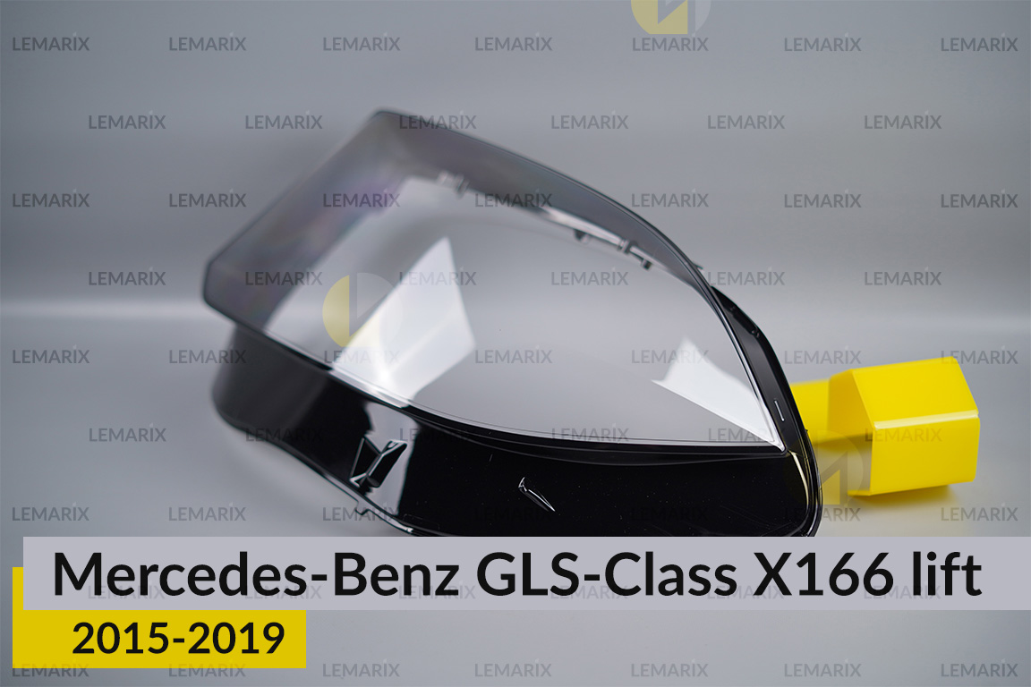 Скло фари Mercedes-Benz GLS-Class X166 (2015-2019) рест ліве