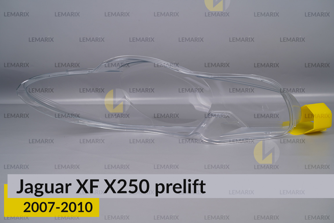 Стекло фары Jaguar XF X250 (2007-2010) дорест левое