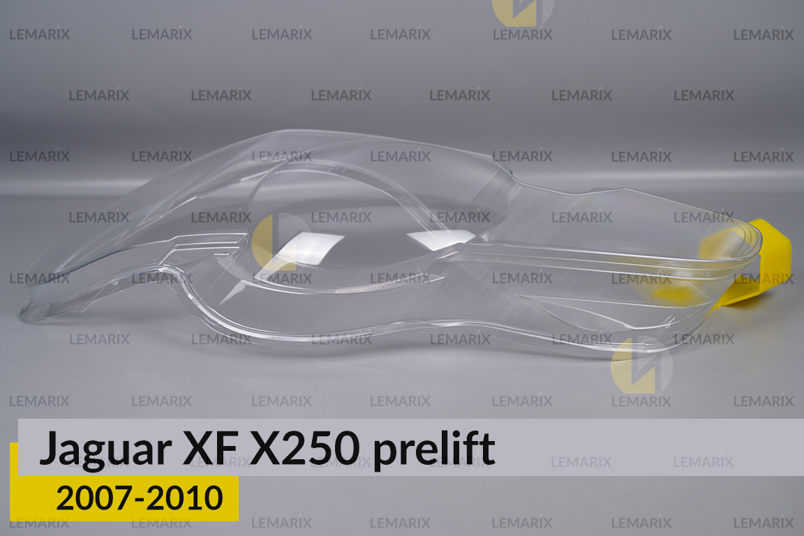 Стекло фары Jaguar XF X250 (2007-2010) дорест левое