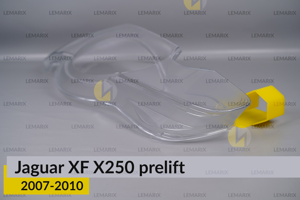 Стекло фары Jaguar XF X250 (2007-2010) дорест левое
