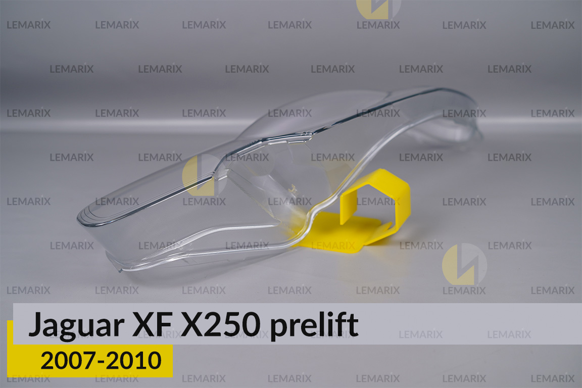 Стекло фары Jaguar XF X250 (2007-2010) дорест левое