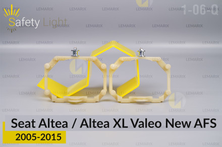 Перехідна рамка для Seat Altea/Altea XL Valeo New AFS (2005-2015)