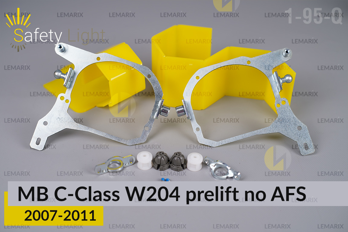 Переходная рамка для Mercedes-Benz C-Class W204 no AFS (2007-2011) дорест