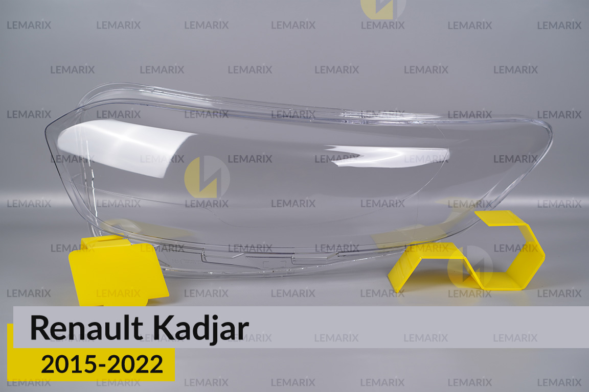Стекло фары Renault Kadjar (2015-2022) левое