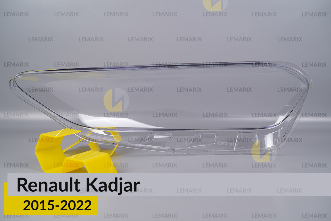Стекло фары Renault Kadjar (2015-2022) левое