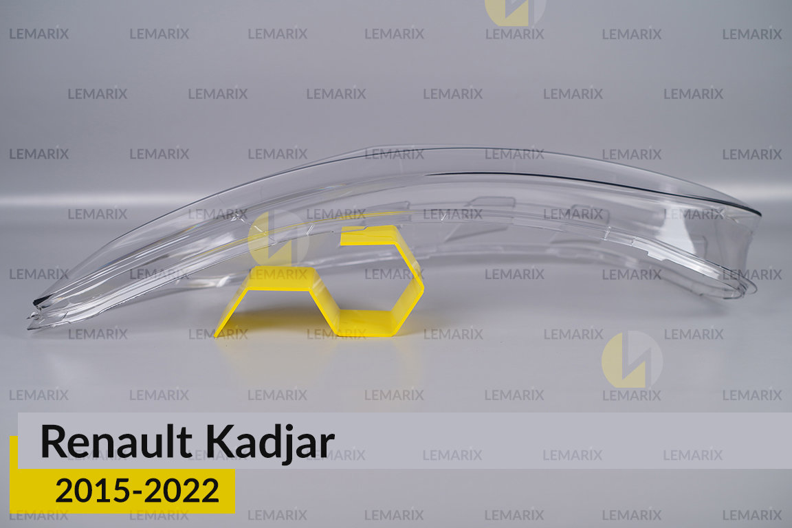 Стекло фары Renault Kadjar (2015-2022) левое
