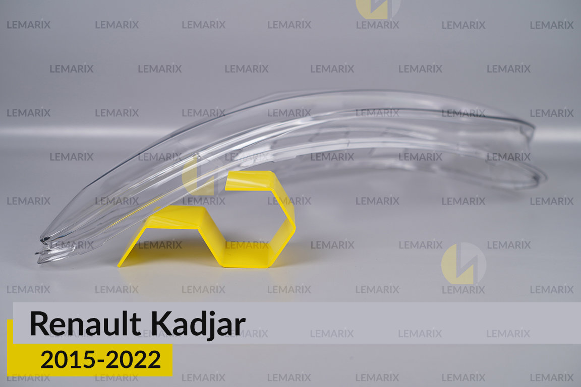 Стекло фары Renault Kadjar (2015-2022) левое