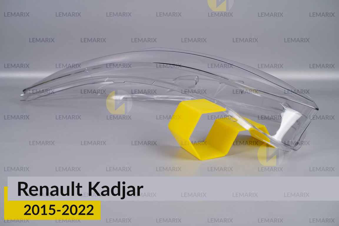 Стекло фары Renault Kadjar (2015-2022) левое