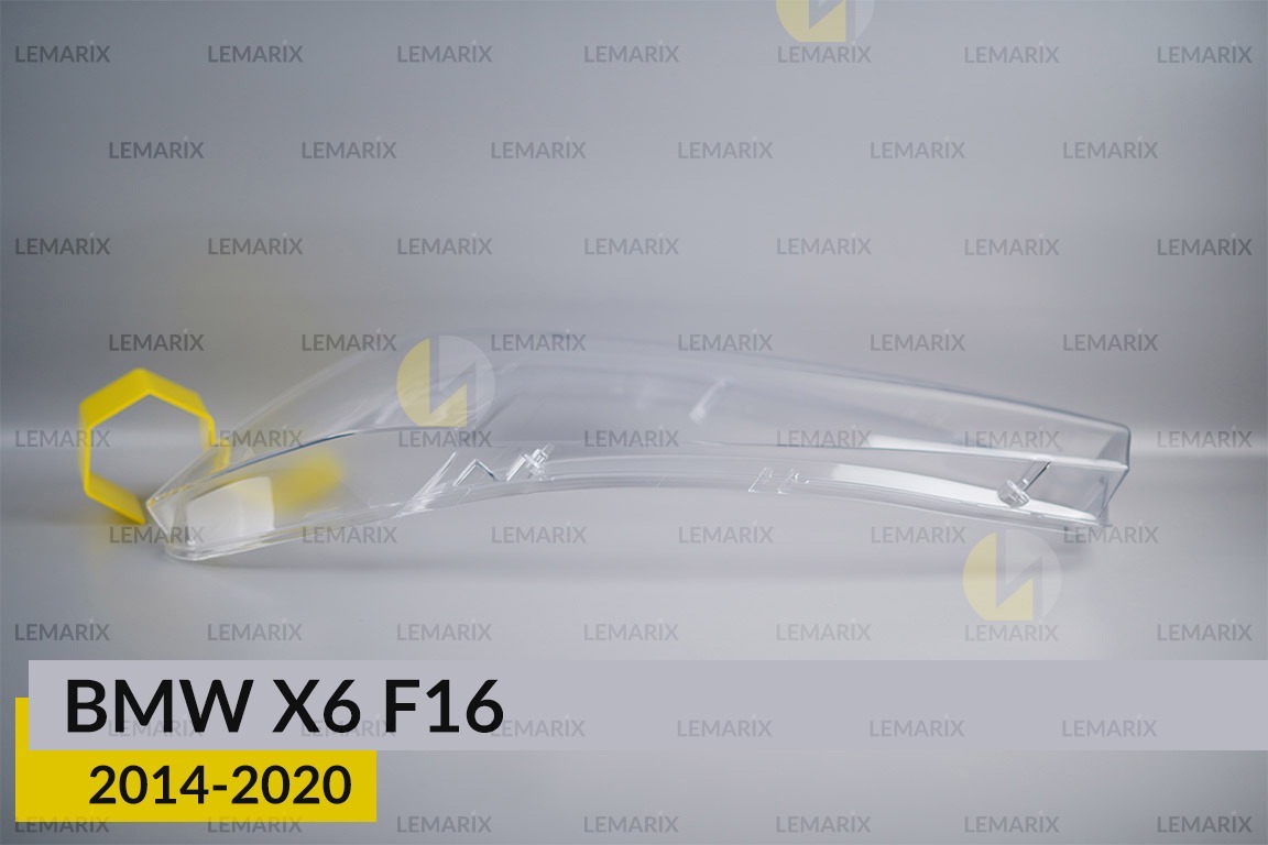 Скло фари BMW X6 F16 (2014-2020) ліве