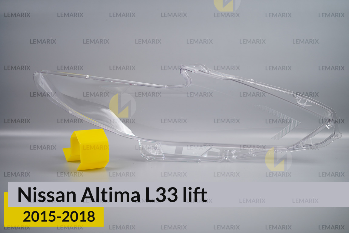 Стекло фары Nissan Altima L33 (2015-2018) рест левое