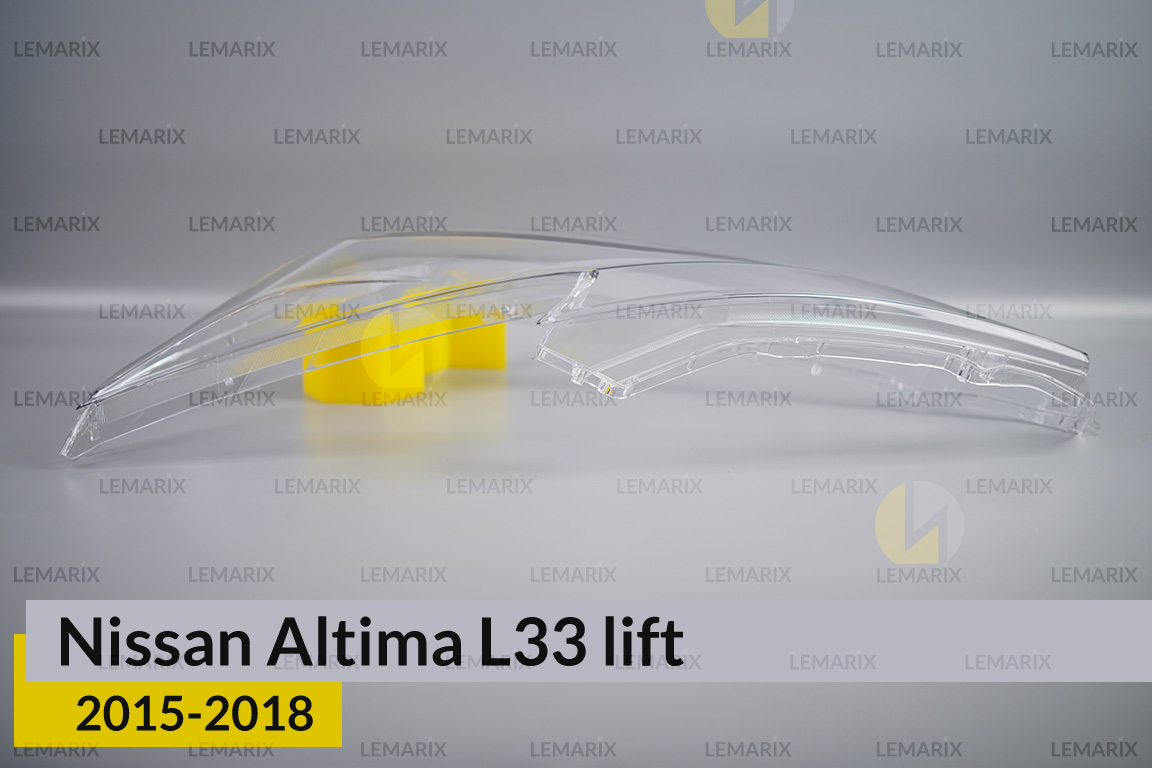 Стекло фары Nissan Altima L33 (2015-2018) рест левое