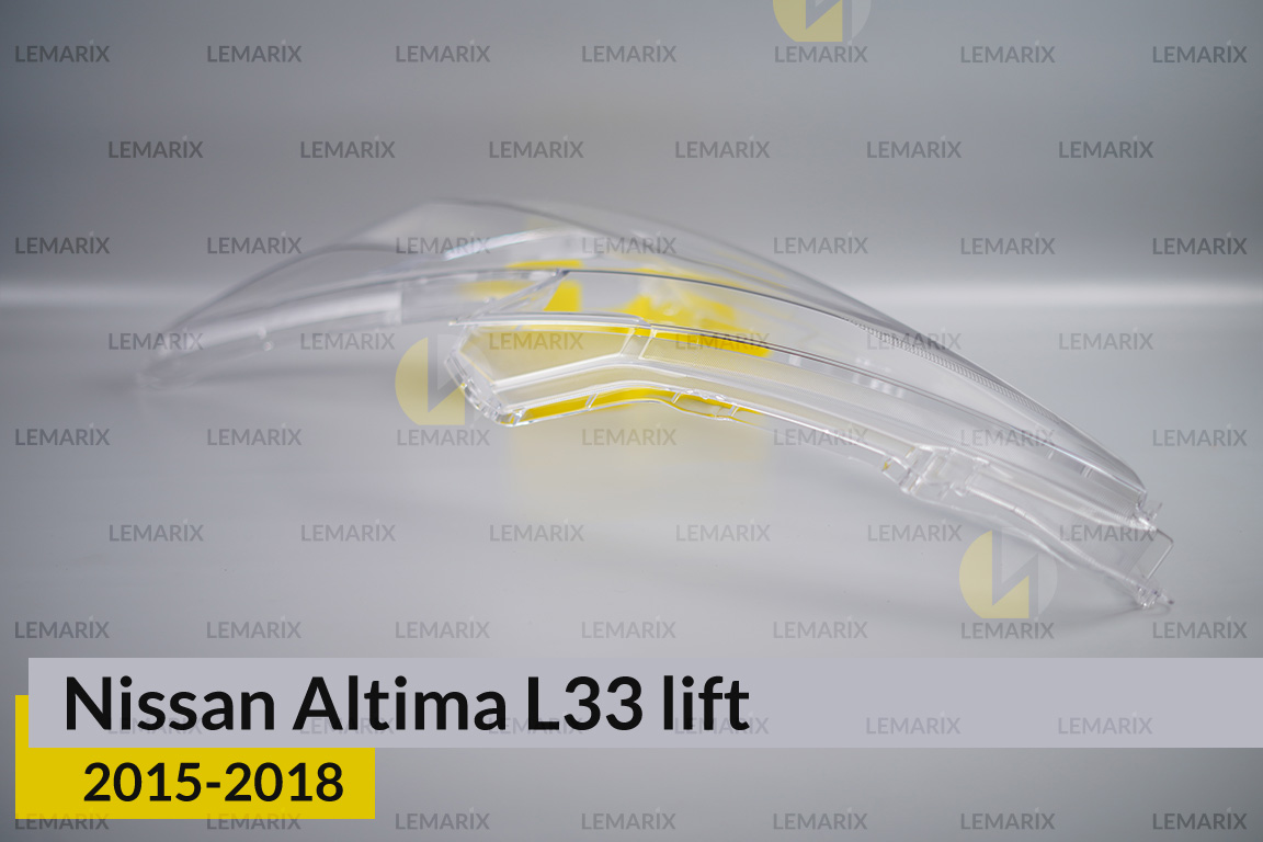Стекло фары Nissan Altima L33 (2015-2018) рест левое