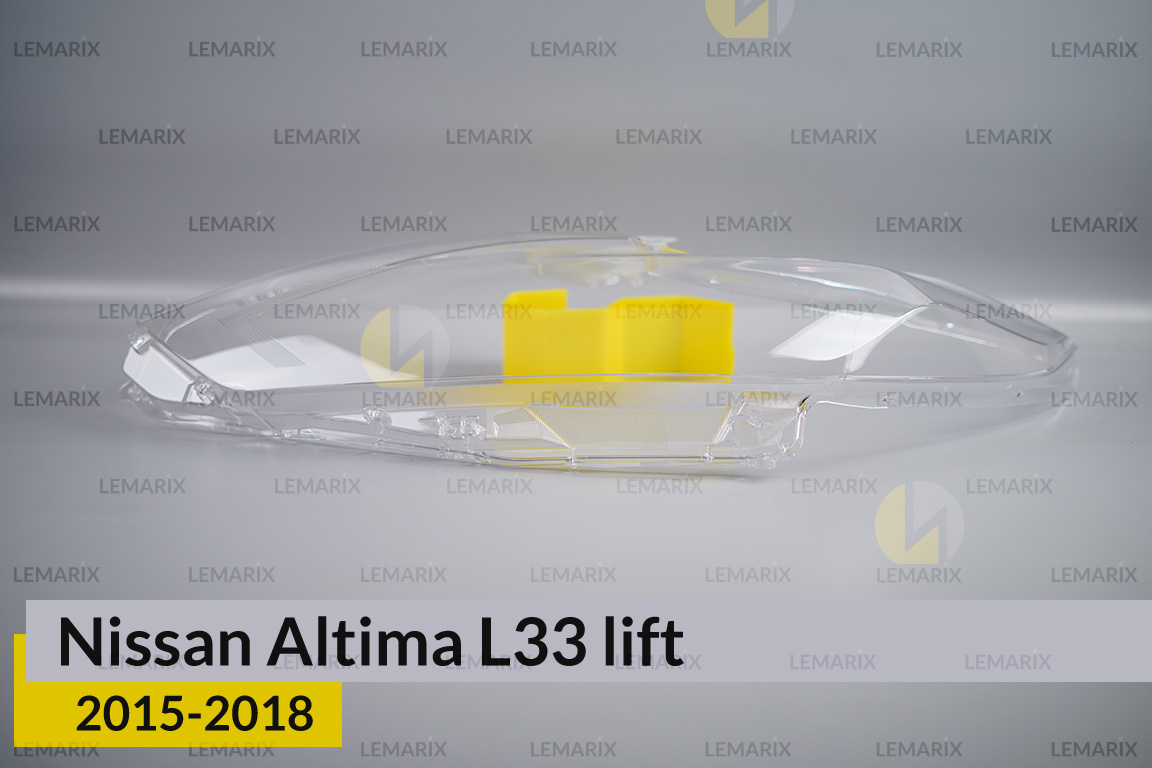 Стекло фары Nissan Altima L33 (2015-2018) рест левое
