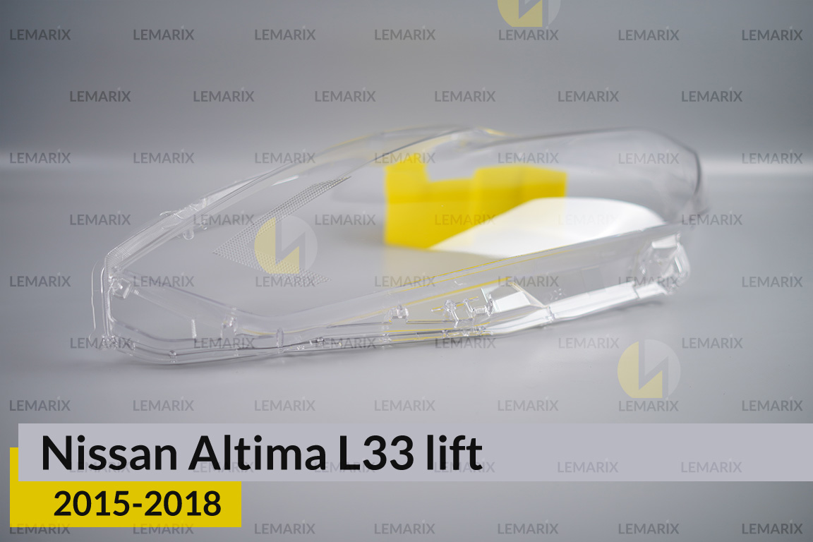 Стекло фары Nissan Altima L33 (2015-2018) рест левое