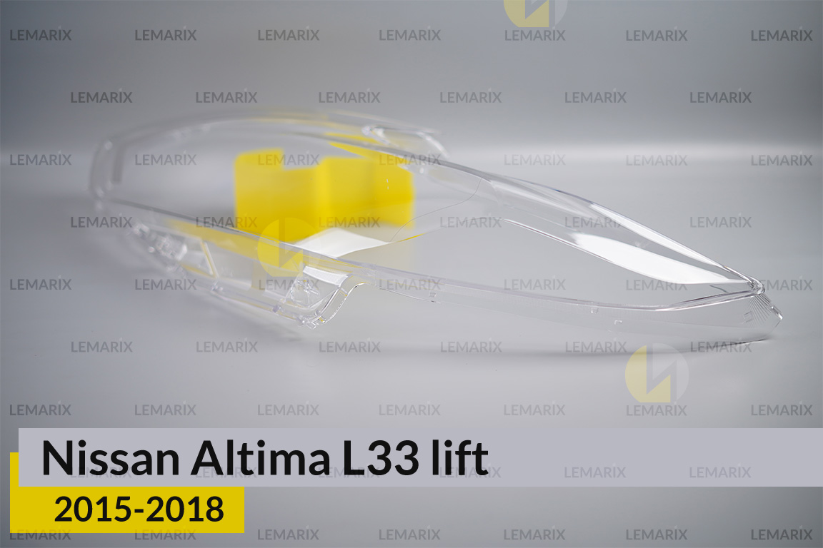 Стекло фары Nissan Altima L33 (2015-2018) рест левое
