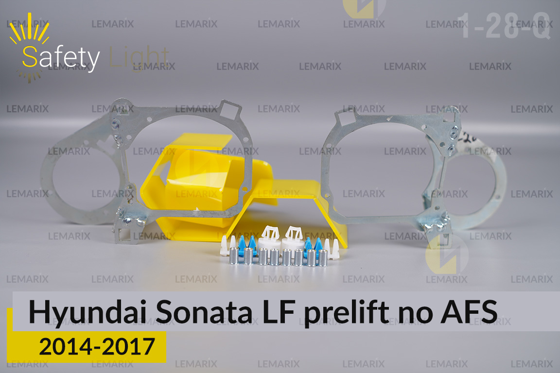Переходная рамка для Hyundai Sonata LF no AFS (2014-2017) дорест