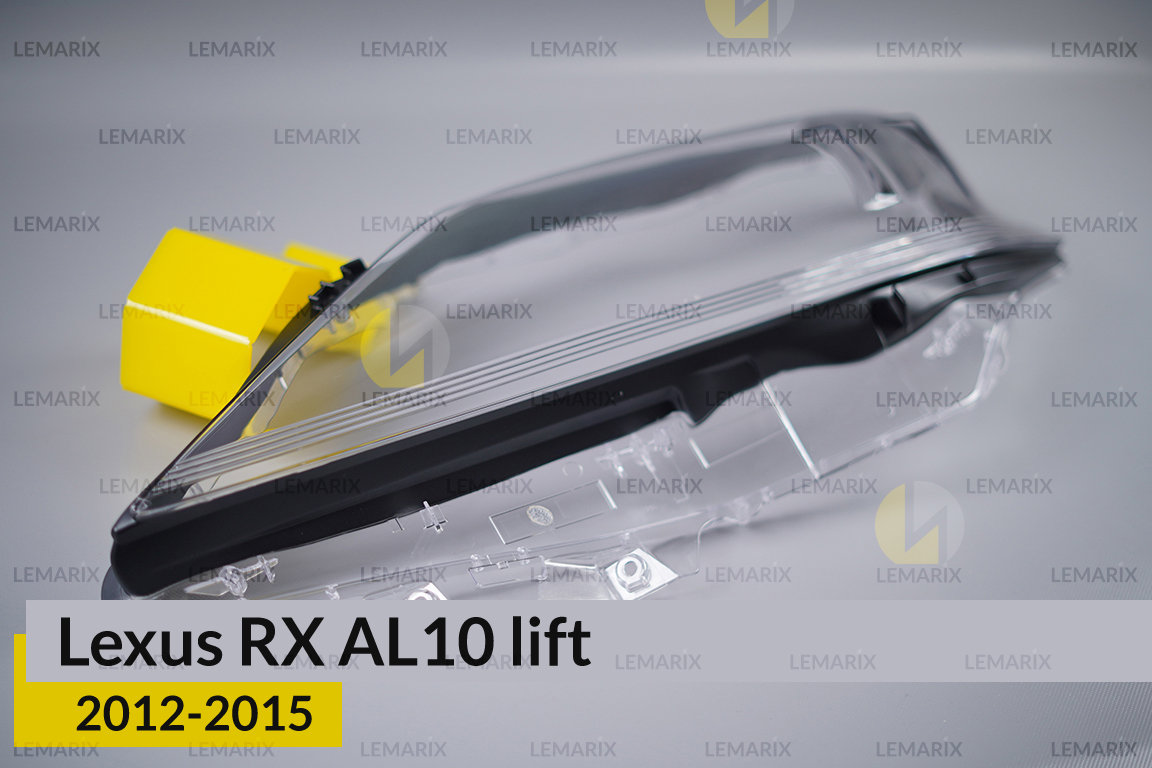 Скло фари Lexus RX AL10 (2012-2015) рест ліве